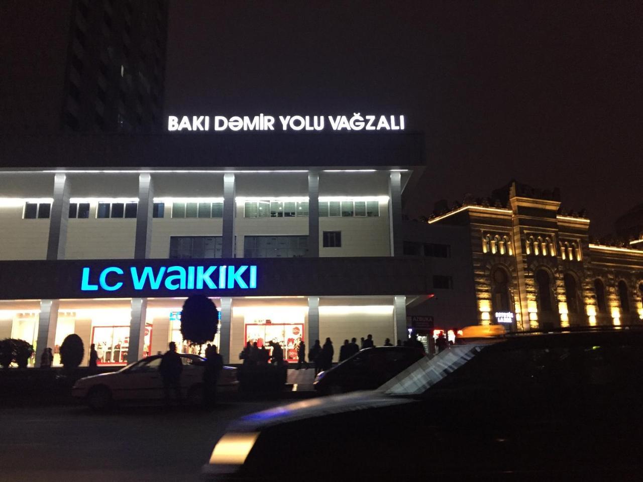 Demir Yol Plaza Hotel Bakú Exterior foto