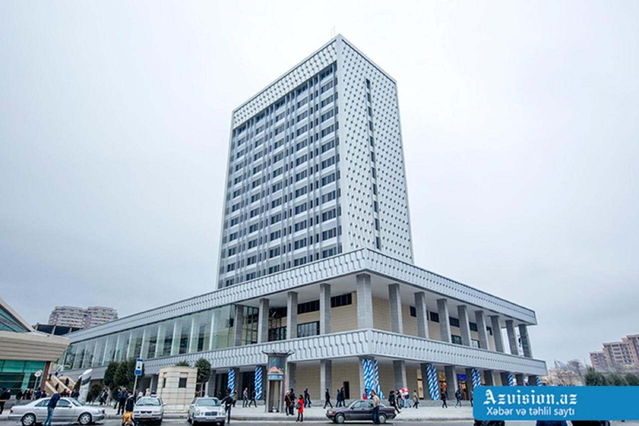 Demir Yol Plaza Hotel Bakú Exterior foto